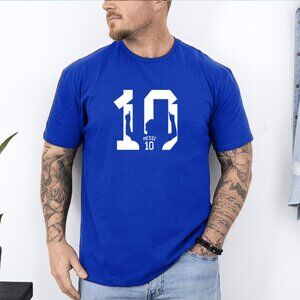 Lionel Messi Heat Pressed Graphic Tee | Men’s Soccer Shirt S-2XL